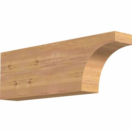 Ekena Millwork Huntington Smooth Rafter Tail, Western Red Cedar, 5 1/2"W x 12"H x 36"L RFT06X12X36HUN00SWR